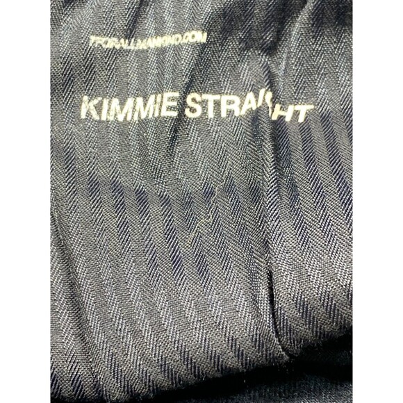 7 For All Mankind Kimmie Straight Jeans Women's 28 Blue Dark Wash NWT - Picture 10 of 12